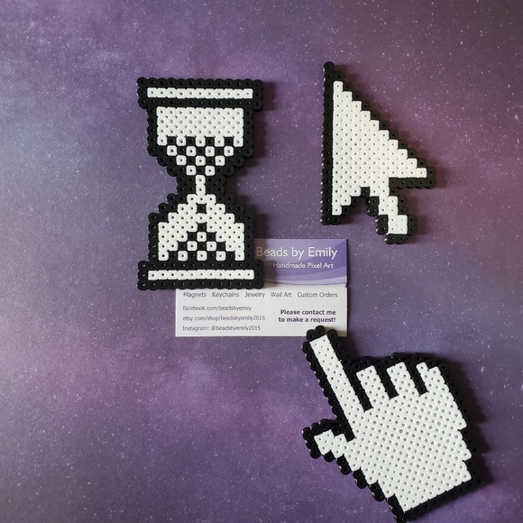 Set of 3 Computer Geek Fridge / Locker Magnets - Picture 3 of 6